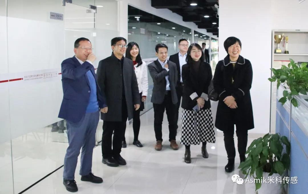 水利水電學(xué)院領(lǐng)導(dǎo)到訪米科，共探校企合作新路徑